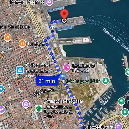 Apartment La Cala Flat Palermo