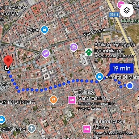 Apartment La Cala Flat Palermo